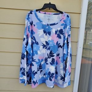 Croft & Barrow   women  shirt longsleeve sz 3x